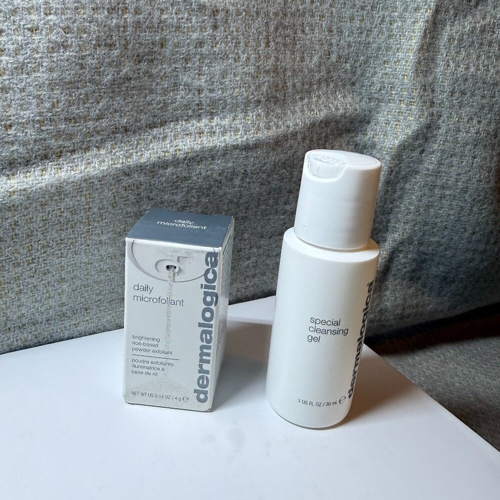 Dermalogica Special Cleansing Gel 30 ml & Dermalogica Daily Microfoliant .14 oz - Picture 1 of 7